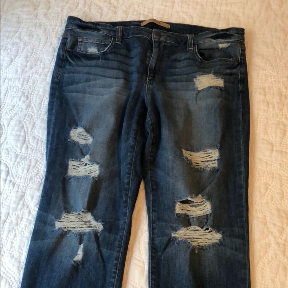 Joes boyfriend slim crop jeans